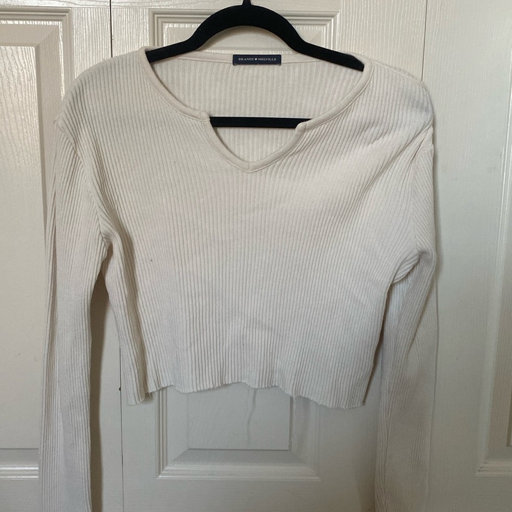NWOT Brandy Melville Crop Long Sleeve